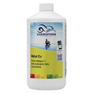 Séquestrant Anti-Métaux & Anti-Calcaire Piscine – MetalEx Chemoform 1 L