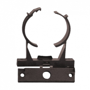 Collier clipsable avec entretoise Ø50 ou Ø63 – Fixation murale tubes PVC pression