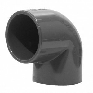 Coude PVC Pression 90° Femelle – Raccord Haute Pression 16 Bars