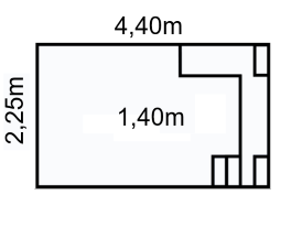 Mini Piscine Escalier Droit Banquette – Relaxation et évasion dans moins de 10m²