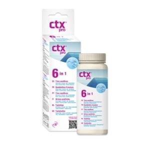 50 bandelettes analytiques piscine – 6 en 1