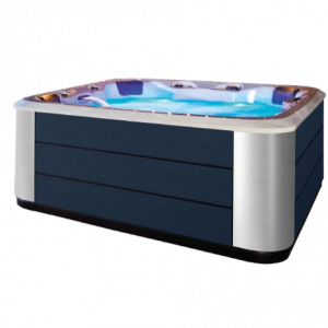 Spa LEO Luxe – Spa compact 3 places haut de gamme avec chromothérapie