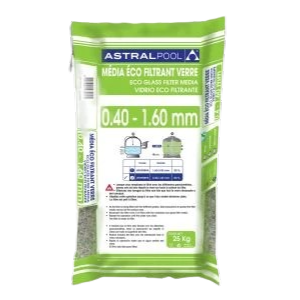 Verre filtrant piscine haute performance – Média filtrant en 2 granulométries pour filtre à sable