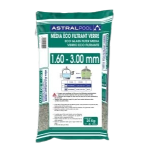 Verre filtrant piscine haute performance – Média filtrant en 2 granulométries pour filtre à sable